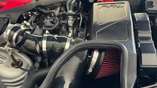 Installing the new “PRL High Volume Intake” on my FL5 Civic Type R