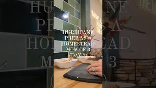 Hurricane Prep Day 2 🐔🐇🌀 #hurricane #prepping #homestead #farmlife #gardening #dailyvlog #sahm