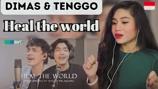 Dimas Senopati ft Tenggo Wicaksono - Heal the World ( Michael Jackson) II REAKSI