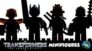 Lego Transformers The Last Knight Autobots Decepticons Optimus Prime Megatron Unofficial Minifigures