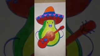 A Funny Avocado Mariachi. Pls Like, Share , and Subscribe to my channel. ROHAN'S REDRAW.