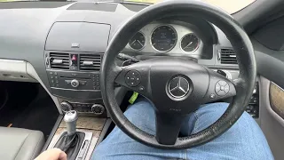 2008 Mercedes c220 cdi Sport estate W204 walk around review and virtual viewing. The best in class?