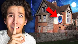 Surviving 24 HOURS in a HAUNTED HOUSE... (Bad Idea) | NichLmao