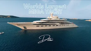 Worlds Largest MEGA YACHT Dilbar - DS Aerial