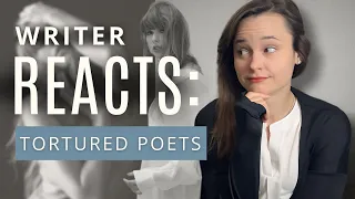 Writer reacts to Taylor Swift lyrics | The Tortured Poets Department #writerreacts