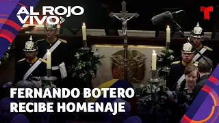 Fernando Botero recibe homenaje de cuerpo presente en el Congreso de Colombia