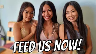 Hot Thai Ladies Demand Food! | Euro Deli Hua Hin | Dinner On The Beach | Back to Pattaya