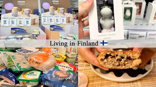 Living in Finland Vlog #7 🇫🇮 Shopping at Prisma | Grocery Haul | Cooking Finnish Food | Moomin