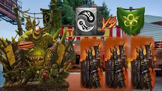 ELITE Nurgle vs Grand Cathay | Triple Chosen & Ku'gath - Total War Warhammer 3