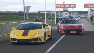 Sportcars Accelerating - Novitec 812, Aventador S, BRABUS 800 E63, iPE GT3, 840HP RS3..