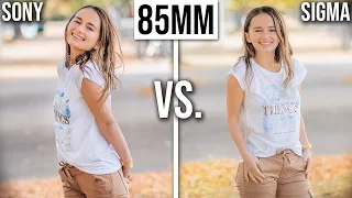 SONY a6000 - Can 500$ Sony 85mm f1.8 REALLY defeat 1000$ Sigma 85mm f1.4 in Photography? [2023]