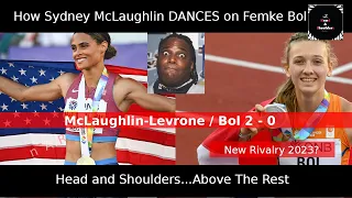 How Sydney McLaughlin-Levrone DANCES on Femke Bol! MUST WATCH