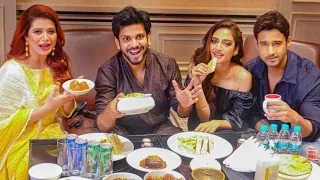 Dinner করলাম at JW Marriott with Nusrat Jahan, Yash Dasgupta and Ena Saha 🔥