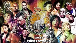 NJPW BEST OF THE SUPER JUNIORS 25 2018 PREDICTIONS