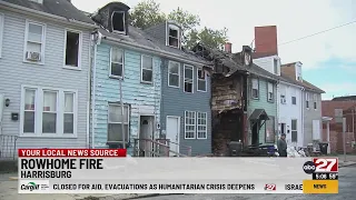 Two-alarm fire damages homes in Harrisburg