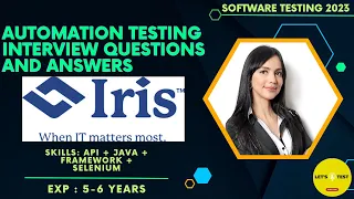 Iris Software Solutions Interview Questions and Answers