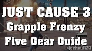 Just Cause 3 - Grapple Frenzy - Five Gear Guide