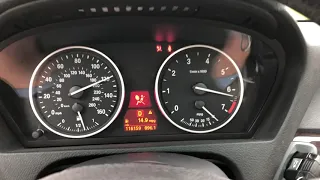 BMW x5 2007 4,8i v8 0-200 km/h + exhaust sound