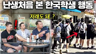 벨기에 교수 친구들이 한국 여행 중 한국 학생들 행동 보고 경악한 이유..ㅣ한국에서 뭐하지