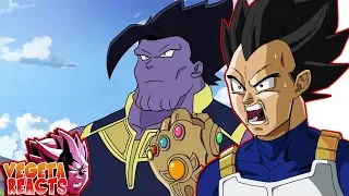 Vegeta Reacts To Dragon Avengers Infinity Ball Z!
