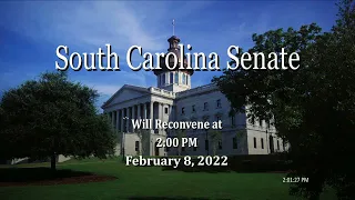 Medical Cannabis Debate SC Senate Day 6 2022-02-08