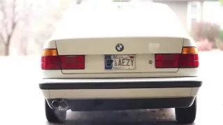 E34 535i Billy Boat Exhaust