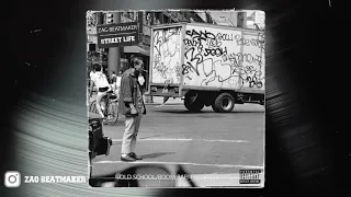 "Street Life" - 90s OldSchool Rap Beat Instrumental | Hip-Hop Boom Bap Beat (By Zag Beatmaker)