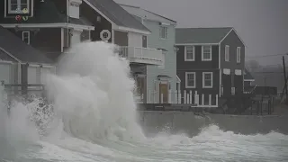 Scituate, MA Noreaster Brings Huge Waves - 3/14/2023