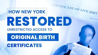 How New York Restored Original Birth Certificates for #Adoptees | Tim Monti-Wohlpart #OBC #adoption