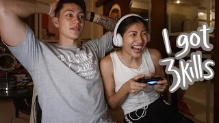 Boyfriend Teaches Me How to Play Call of Duty | Kianna Dy