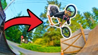 Crazy DIY Skatepark BMX Birthday Jam!