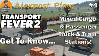 Transport Fever 2 : Get To Know : Cargo & Passengers in One Station