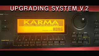 Korg Karma UPGRADING System v.2  in 2022