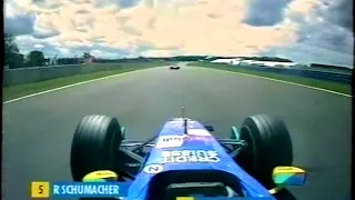 F1 Silverstone 2001 (Race) Kimi Raikkonen OnBoard