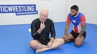 How to do an arm in guillotine choke with Dr jiu-jitsu.