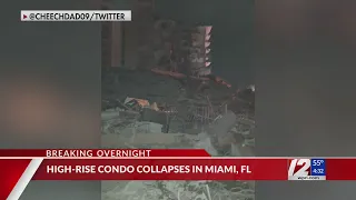 Multi-story building in Miami partially collapses