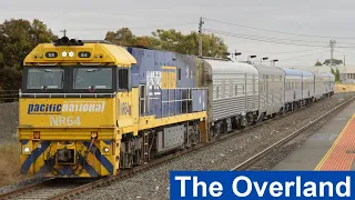 The Overland; Melbourne - Adelaide Passenger Train Compilation