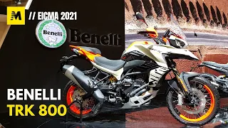 Benelli TRK 800 a EICMA 2021 [ENGLISH SUB]