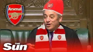 14 times Bercow referenced ARSENAL in the Commons