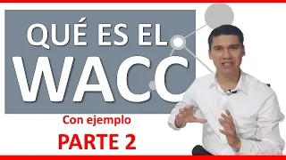 WACC Costo PROMEDIO ponderado del CAPITAL. QUÉ ES, CÓMO se CALCULA y Ejemplo. PARTE 2.