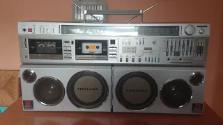 Toshiba WX-1 RTS983 boombox Ghettoblaster stereo radio cassette recorder