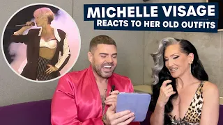 Drag Race Down Under Host Michelle Visage Reacts To Her Old Outfits