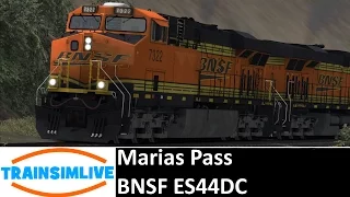 Let's Play Train Simulator 2016 - Marias Pass, BNSF ES44DC