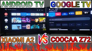 COMPARISON XIAOMI A2 VS COOCAA Z72 PILIH YANG MANA ANDROID TV / GOOGLE TV