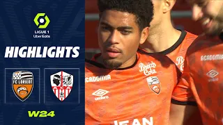 FC LORIENT - AC AJACCIO (3 - 0) - Highlights - (FCL - ACA) / 2022-2023