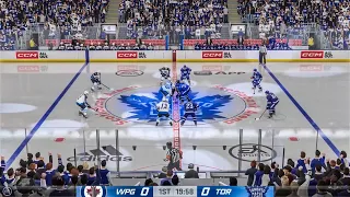 Winnipeg Jets vs Toronto Maple Leafs 1/24/2024 NHL 24 Gameplay