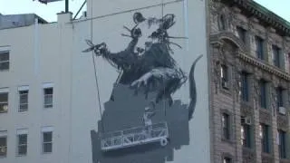 BRAND NEW Banksy artwork in New York