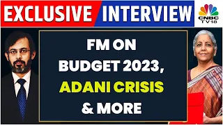 In Conversation With FM Nirmala Sitharaman On Budget 2023, Adani Crisis & More | EXCLUSIVE