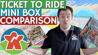 Ticket To Ride Small / Mini Box Comparison - Which Is Best?