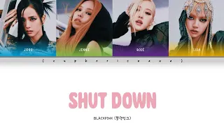 BLACKPINK (블랙핑크) - Shut Down Color Coded Lyrics